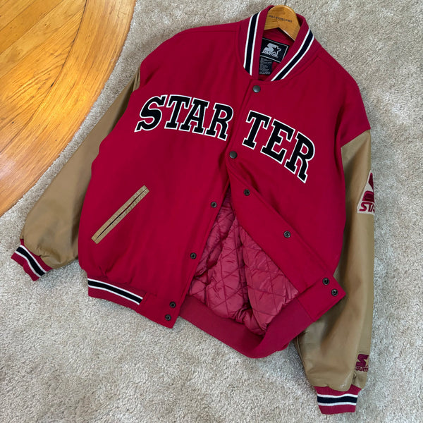 Vintage Starter Varsity Letterman’s Jacket Large (1990s)
