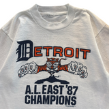 Vintage Detroit Tigers “A.L East Champs” T-Shirt Small (1987)
