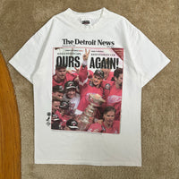 Vintage Detroit Red Wings “Ours Again” T-Shirt Medium (1998)