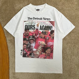 Vintage Detroit Red Wings “Ours Again” T-Shirt Medium (1998)