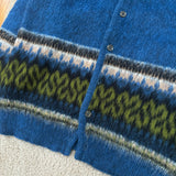 Vintage Sears Mohair Cardigan Sweater Medium (1960s)
