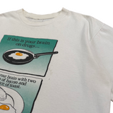 Vintage “Brain on Drugs” T-Shirt X-Large (1990s)