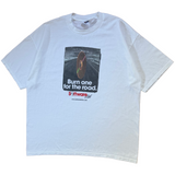 Y2K “Burn one for the road” CD T-Shirt X-Large (2000s)