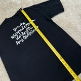 Vintage Funny Statement T-Shirt Large (1990s)