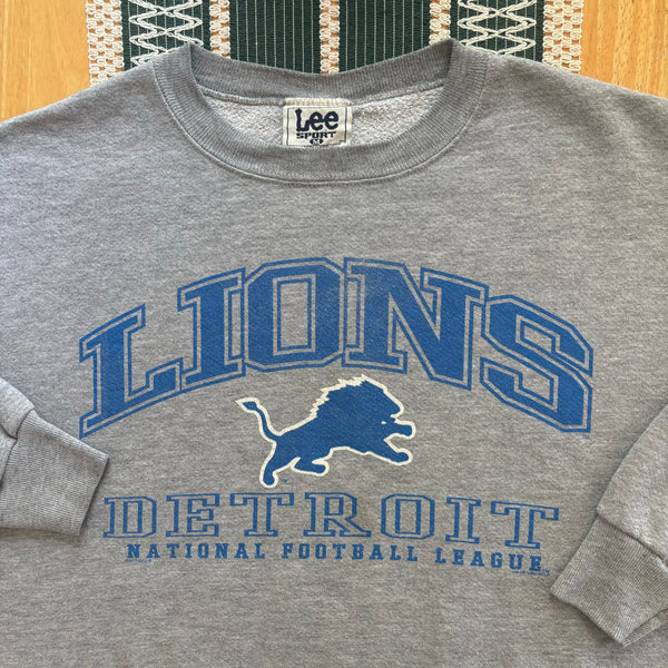 Vintage Detroit Lions Crewneck Sweatshirt Medium (1997)