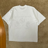 Vintage MSU Gator Bowl T-Shirt White X-Large (1989)