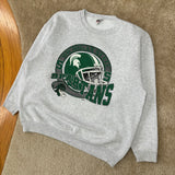 Vintage MSU Football Crewneck Sweatshirt XL (1990s)