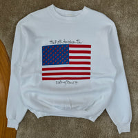 Vintage Rolling Stones Concert Crewneck Sweatshirt X-Large (1989)