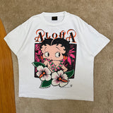 Vintage Betty Boop “Aloha” T-Shirt Large (1991)