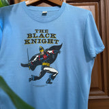 Vintage The Black Knight Marvel T-Shirt Large (1985)