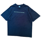 Vintage “Music is life” Text T-Shirt X-Large (1990s)