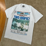Vintage Detroit Pistons “TWO-RRIFIC!” T-Shirt Large (1990)