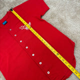 Vintage Detroit Red Wings Baseball Style Jersey Medium (1990s)
