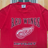 Vintage Detroit Red Wings “NHL” T-Shirt X-Large (1990s)