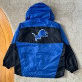 Vintage Detroit Lions Pro Player Windbreaker Jacket Large (1990s)