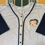 Vintage Betty Boop Baseball T-Shirt Medium