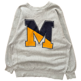 Vintage UofM Champion Reverse Weave Sweatshirt (1990s)