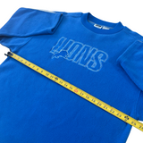 Vintage Detroit Lions Fleece Pullover Large (1999)