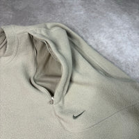 Y2K Nike ACG Beige Fleece Pullover XL (2000s)