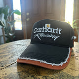 Y2K Carhartt Racing Strapback Hat (2000s)