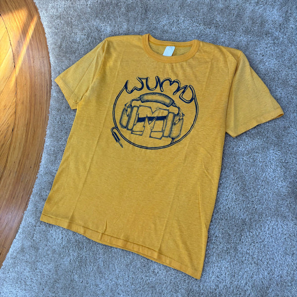 Vintage WUMD Radio UofM T-Shirt Small (1978)