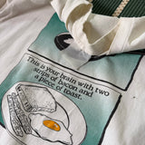 Vintage “Brain on Drugs” T-Shirt X-Large (1990s)