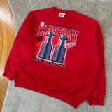Vintage Detroit Red Wings “Back to Back” Crewneck Sweatshirt XXL (1998)