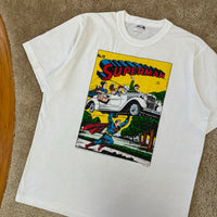 Vintage Superman #19 Comic Book T-Shirt Medium (1980s)