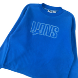 Vintage Detroit Lions Fleece Pullover Large (1999)