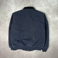 Y2K Carhartt Bankston Jacket Navy Medium (2000s)
