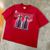 Vintage Detroit Red Wings “Back to Back” T-Shirt X-Large (1998)