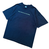 Vintage “Music is life” Text T-Shirt X-Large (1990s)