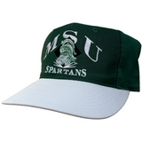Vintage MSU “Gruff Sparty” Snapback Hat (1990s)