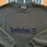 Vintage Timberland Spell Out Crewneck Sweatshirt Medium (1990s)