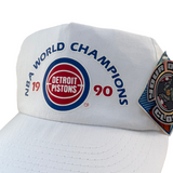 Vintage Detroit Pistons “NBA Champions” Snapback Hat (1990)