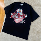 Vintage Detroit Redwings “Western Conference Champs” T-Shirt X-Large (1995)