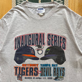 Vintage  Detroit Tigers “Inaugural Series” T-Shirt Large (1998)