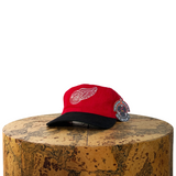 Vintage Detroit Red Wings Corduroy Snapback Hat (1990s)