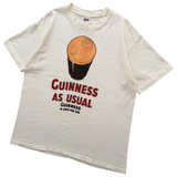 Vintage “Guinness as Usual” T-Shirt X-Large (1990s)