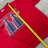 Vintage Detroit Red Wings “Back to Back” Crewneck Sweatshirt XXL (1998)