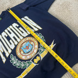 Vintage UoM Crest Crewneck Sweatshirt X-Large (1990s)