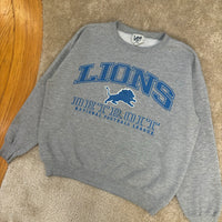 Vintage Detroit Lions Crewneck Sweatshirt Medium (1997)