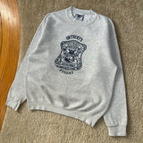 Vintage Detroit Police Department Crewneck Sweatshirt Medium (1990s)
