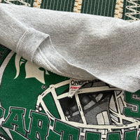 Vintage MSU Football Crewneck Sweatshirt XL (1990s)
