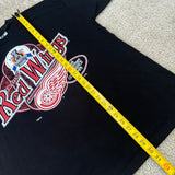 Vintage Detroit Redwings “Western Conference Champs” T-Shirt X-Large (1995)