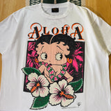 Vintage Betty Boop “Aloha” T-Shirt Large (1991)