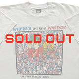 Vintage Where’s Waldo Promo T-Shirt XL (1990)