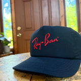 Vintage Ray-Ban Sunglasses Snapback Hat (1980s)
