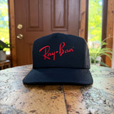 Vintage Ray-Ban Sunglasses Snapback Hat (1980s)