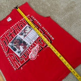 Vintage Detroit Red Wing “Yzerman Card” Sleeveless T-Shirt Large (1996)